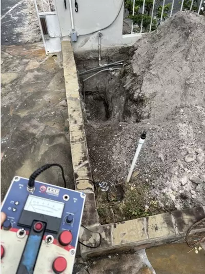 Plumbing Leak Detection job in Miami Beach